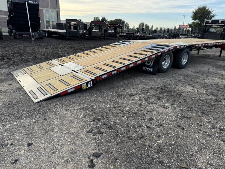 New 2027 Behnke FB8X32GNHBT-24EH Flatbed Trailer
