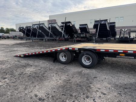 New 2027 Behnke FB8X32GNHBT-24EH Flatbed Trailer