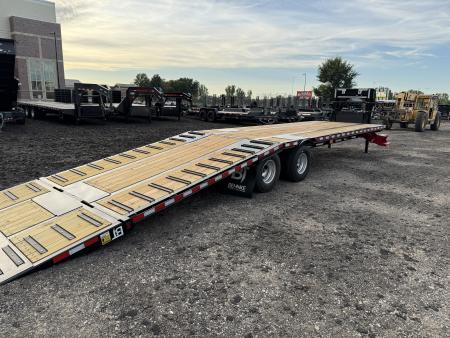 New 2027 Behnke FB8X32GNHBT-24EH Flatbed Trailer