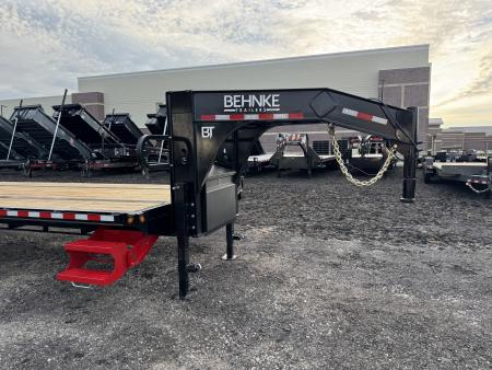 New 2027 Behnke FB8X32GNHBT-24EH Flatbed Trailer
