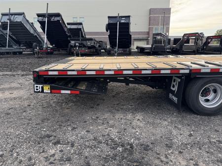 New 2027 Behnke FB8X32GNHBT-24EH Flatbed Trailer