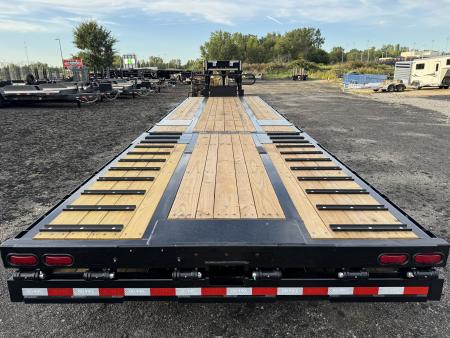 New 2027 Behnke FB8X32GNHBT-24EH Flatbed Trailer