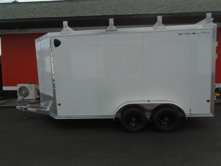 New 2027 ALCOM 7X14 CONTRACTOR Cargo / Enclosed Trailer