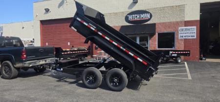 New 6 x 10 Sure-Trac Low-Pro Single Ram Dump Trailer 10k