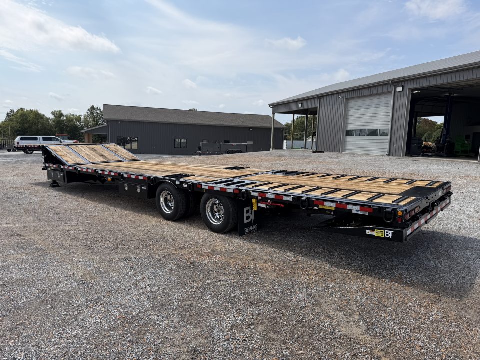 New 2026 Behnke 30 Ton Hyd Tail Step Deck Trailer | 102" x 46'