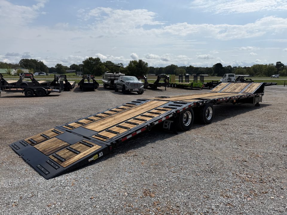 New 2026 Behnke 30 Ton Hyd Tail Step Deck Trailer | 102" x 46'