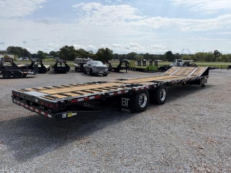 New 2026 Behnke 30 Ton Hyd Tail Step Deck Trailer | 102" x 46'