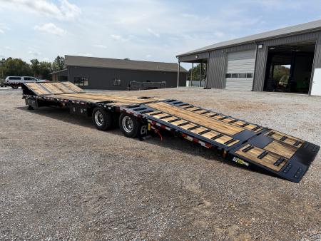New 2026 Behnke 30 Ton Hyd Tail Step Deck Trailer | 102" x 46'