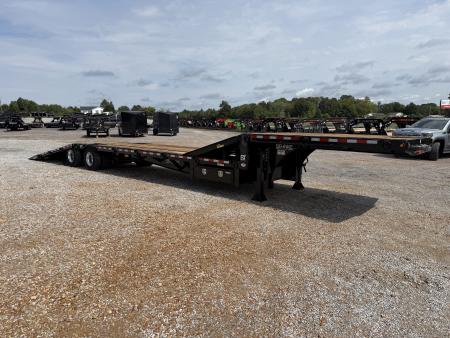 New 2026 Behnke 30 Ton Hyd Tail Step Deck Trailer | 102" x 46'