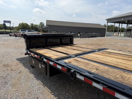 New 2026 Behnke 30 Ton Hyd Tail Step Deck Trailer | 102" x 46'