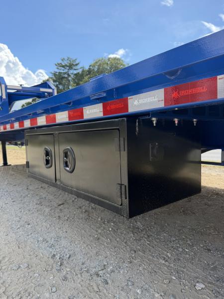 New 2027 Iron Bull FHG0236122 LEGENDARY RESERVE RUSTY WRIGHT EDITION Hydraulic Dovetail Deck over Trailer/ 12 ton / Hydraulic Jacks / Wireless Remote / Solar Panel Charger