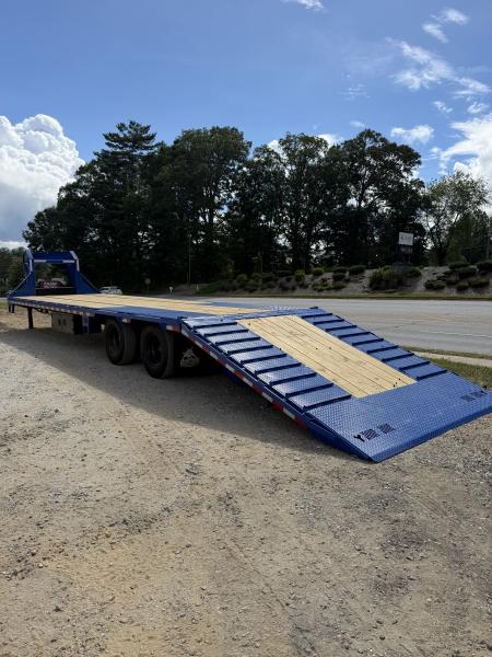 New 2027 Iron Bull FHG0236122 LEGENDARY RESERVE RUSTY WRIGHT EDITION Hydraulic Dovetail Deck over Trailer/ 12 ton / Hydraulic Jacks / Wireless Remote / Solar Panel Charger