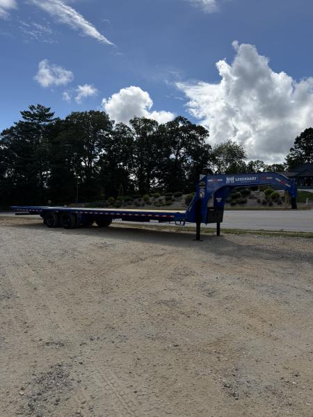 New 2027 Iron Bull FHG0236122 LEGENDARY RESERVE RUSTY WRIGHT EDITION Hydraulic Dovetail Deck over Trailer/ 12 ton / Hydraulic Jacks / Wireless Remote / Solar Panel Charger