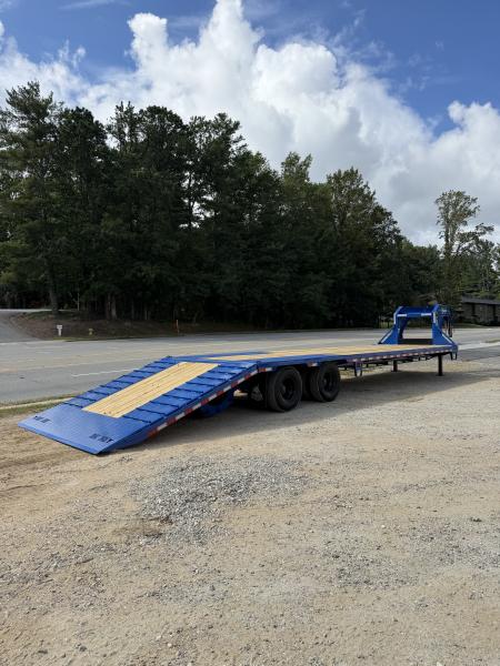 New 2027 Iron Bull FHG0236122 LEGENDARY RESERVE RUSTY WRIGHT EDITION Hydraulic Dovetail Deck over Trailer/ 12 ton / Hydraulic Jacks / Wireless Remote / Solar Panel Charger