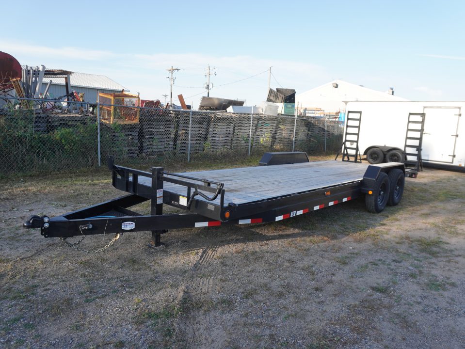 Used 2023 PJ Trailers CC 24ft Equipment Trailer