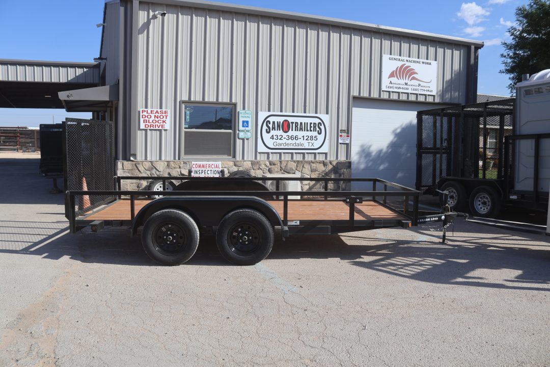 New 2026 Texas Bragg Trailers 77X14 LD Utility Trailer