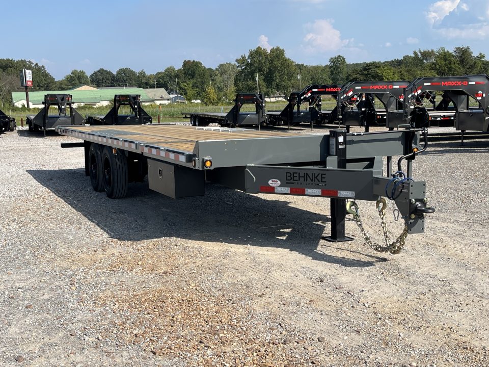 New 2027 Behnke 102" x 24' 24k Deckover Hybrid Tilt Trailer