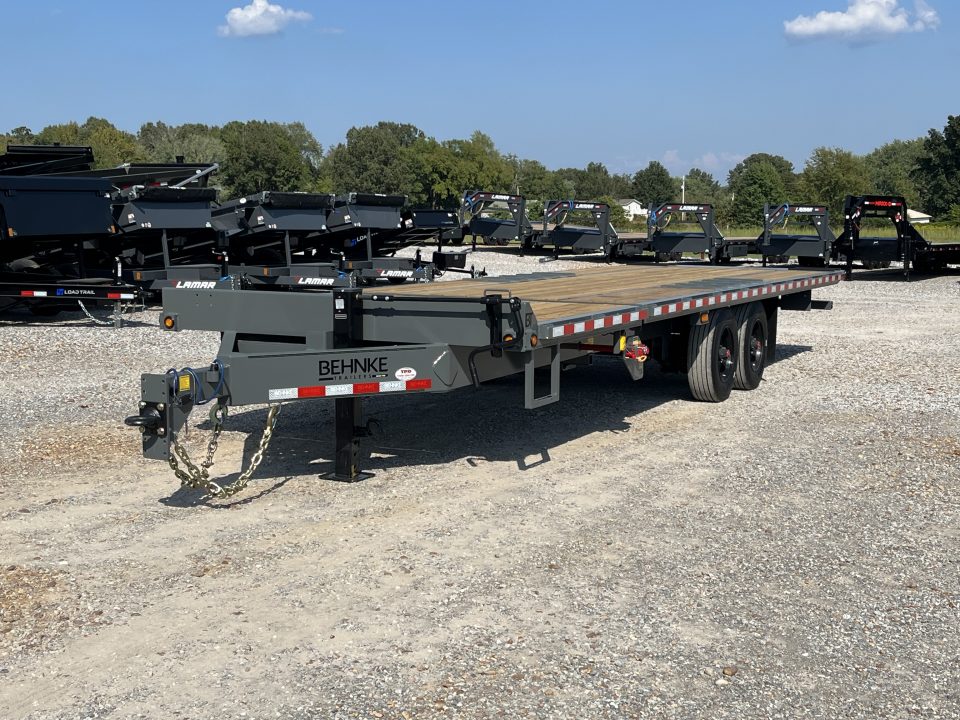 New 2027 Behnke 102" x 24' 24k Deckover Hybrid Tilt Trailer