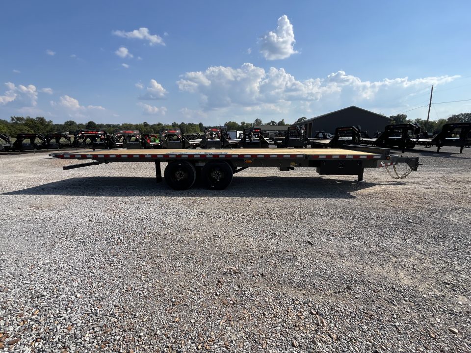 New 2027 Behnke 102" x 24' 24k Deckover Hybrid Tilt Trailer