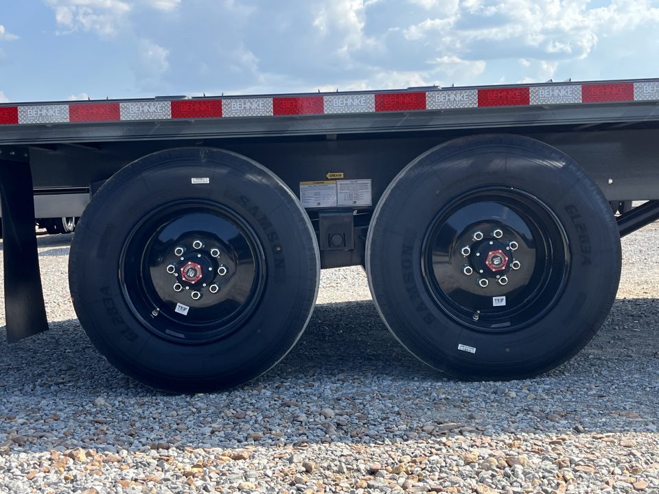 New 2027 Behnke 102" x 24' 24k Deckover Hybrid Tilt Trailer