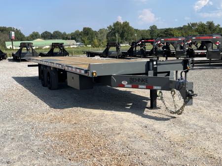New 2027 Behnke 102  x 24' 24k Deckover Hybrid Tilt Trailer
