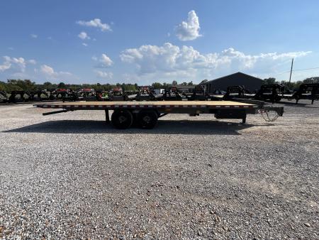 New 2027 Behnke 102" x 24' 24k Deckover Hybrid Tilt Trailer