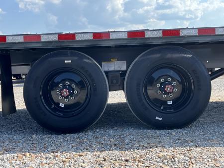 New 2027 Behnke 102" x 24' 24k Deckover Hybrid Tilt Trailer