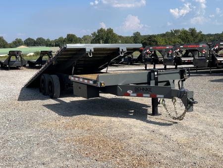 New 2027 Behnke 102" x 24' 24k Deckover Hybrid Tilt Trailer