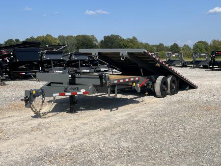 New 2027 Behnke 102" x 24' 24k Deckover Hybrid Tilt Trailer