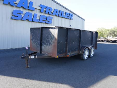 Used 2002 DCT 81X14 Utility Trailer