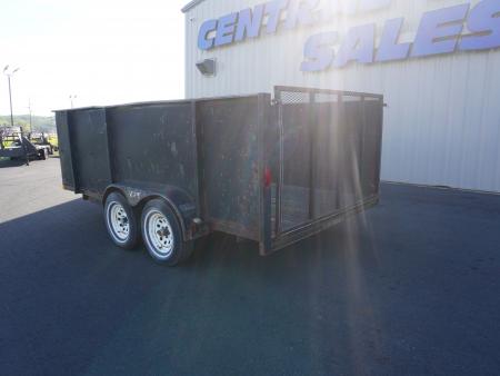 Used 2002 DCT 81X14 Utility Trailer
