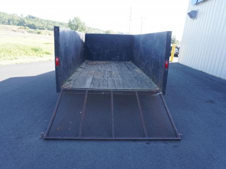 Used 2002 DCT 81X14 Utility Trailer