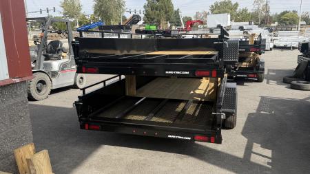 New 2027 Sure-Trac 6 x 12 Steel High Side Utility 3.5k Brake Utility Trailer