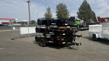 New 2027 Sure-Trac 6 x 10 Steel High Side Utility 3.5k Brake Utility Trailer