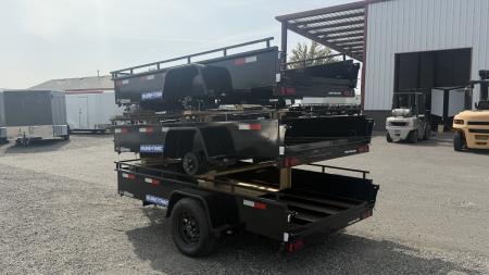 New 2027 Sure-Trac 6 x 10 Steel High Side Utility 3.5k Brake Utility Trailer
