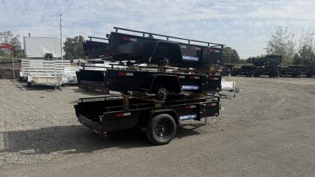 New 2027 Sure-Trac 6 x 10 Steel High Side Utility 3.5k Brake Utility Trailer