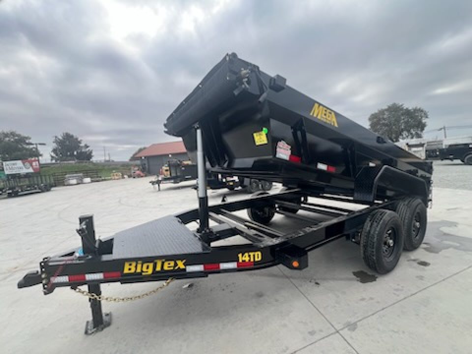 New 2027 Big Tex Trailers 14TD-14C2A 7FT X 14FT 15.4 GVW Dump Trailer