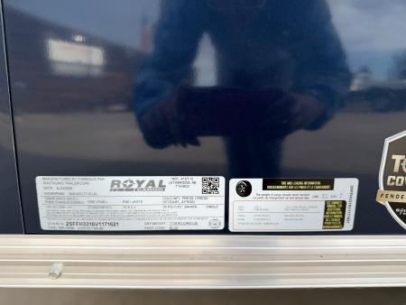 New 2027 Royal Cargo Trailers 7-16-1.5V Enclosed 7K GVWR