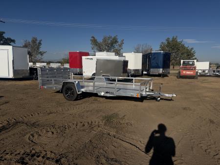 New 2027 Black Rhino 7-14 Aluminum Bi-Fold Gate Utility - Landscape Series - 3K GVWR