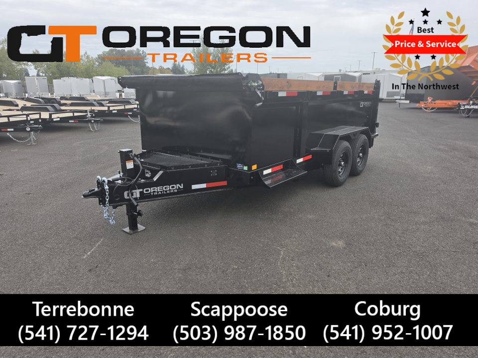 New 2027 Eagle Dump Trailer 7x14 14K GVWR