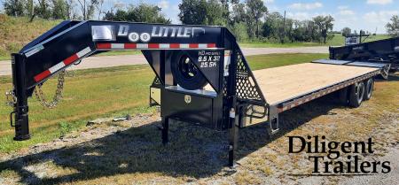 New 2027 Doolittle Trailers 102  x32' Gooseneck Deckover Equipment Trailer
