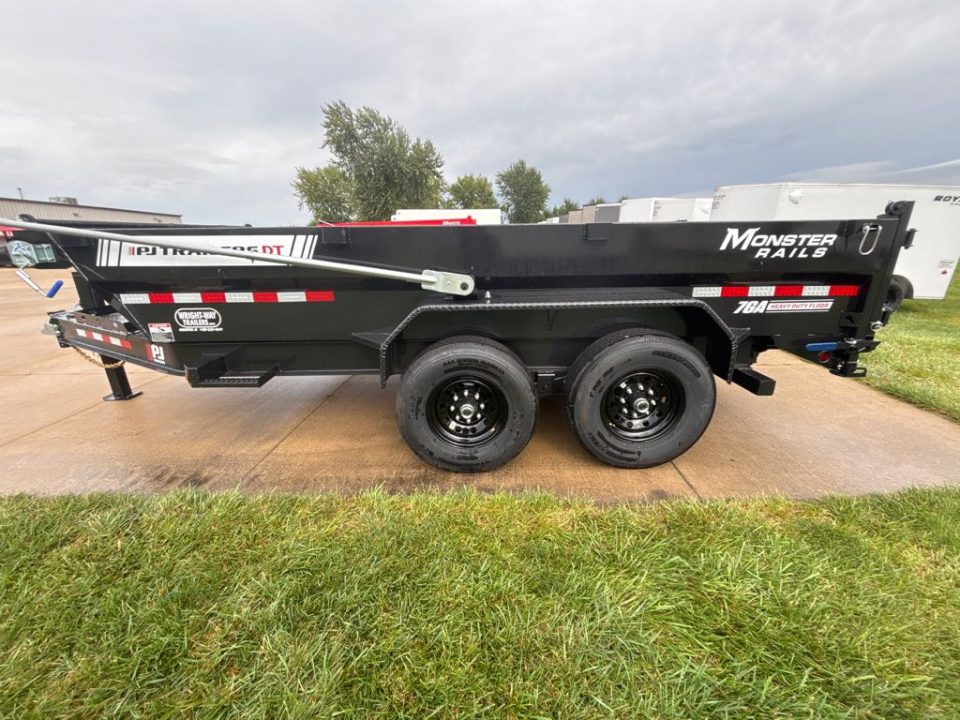 New 2027 PJ Trailers DT1J1492BSS6-VYGR Dump Trailer