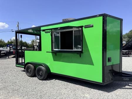 New 2026 Coast 2 Coast 7X18 TA BBQ CONCESSION  Vending / Concession Trailer