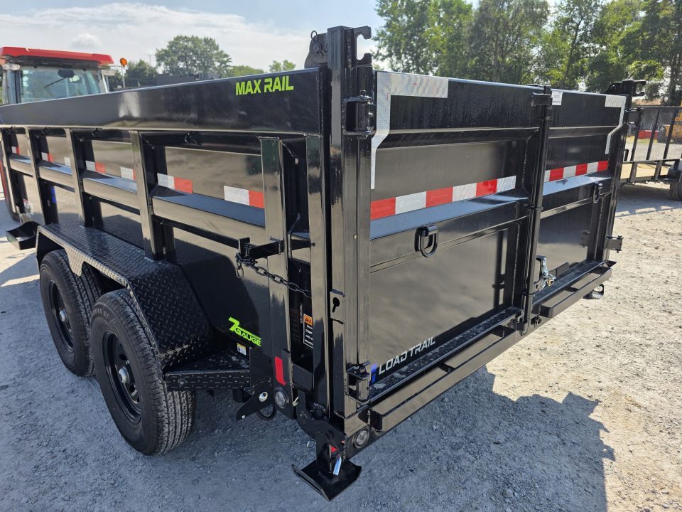 New 2027 Load Trail 83X14 14K DUMP TRAILER 36" HIGH SIDE 7GA FLOOR 83 X 14 3FT SIDES Dump Trailer
