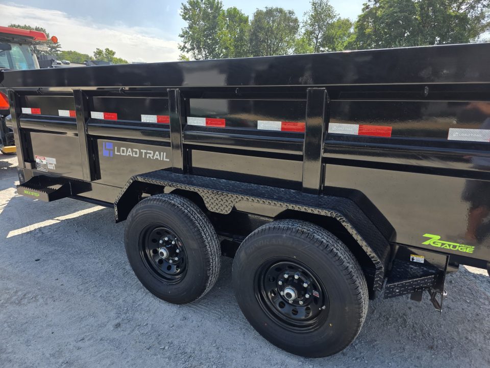 New 2027 Load Trail 83X14 14K DUMP TRAILER 36" HIGH SIDE 7GA FLOOR 83 X 14 3FT SIDES Dump Trailer