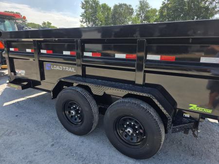 New 2027 Load Trail 83X14 14K DUMP TRAILER 36" HIGH SIDE 7GA FLOOR 83 X 14 3FT SIDES Dump Trailer