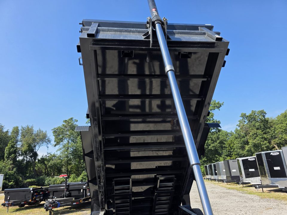 New 2027 Load Trail 83X16 21K COMMERCIAL 7GA FLOOR TELESCOPIC 36" HIGH SIDE COMMERCIAL 83 X 16 3FT Dump Trailer