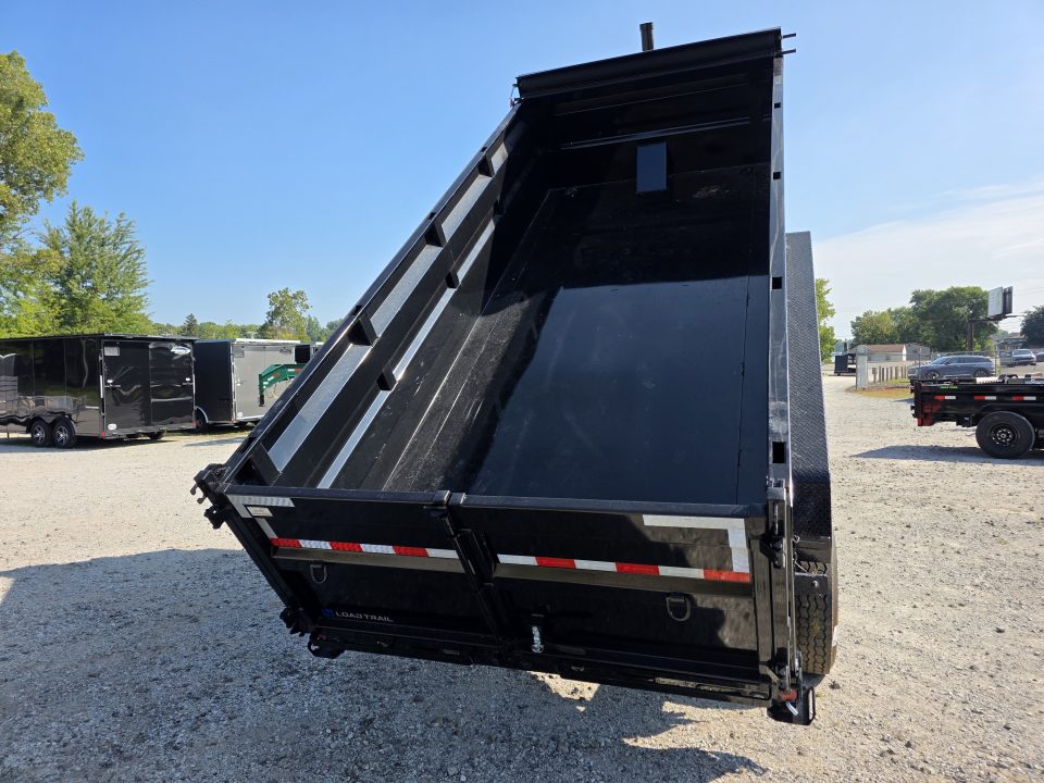 New 2027 Load Trail 83X16 21K COMMERCIAL 7GA FLOOR TELESCOPIC 36" HIGH SIDE COMMERCIAL 83 X 16 3FT Dump Trailer