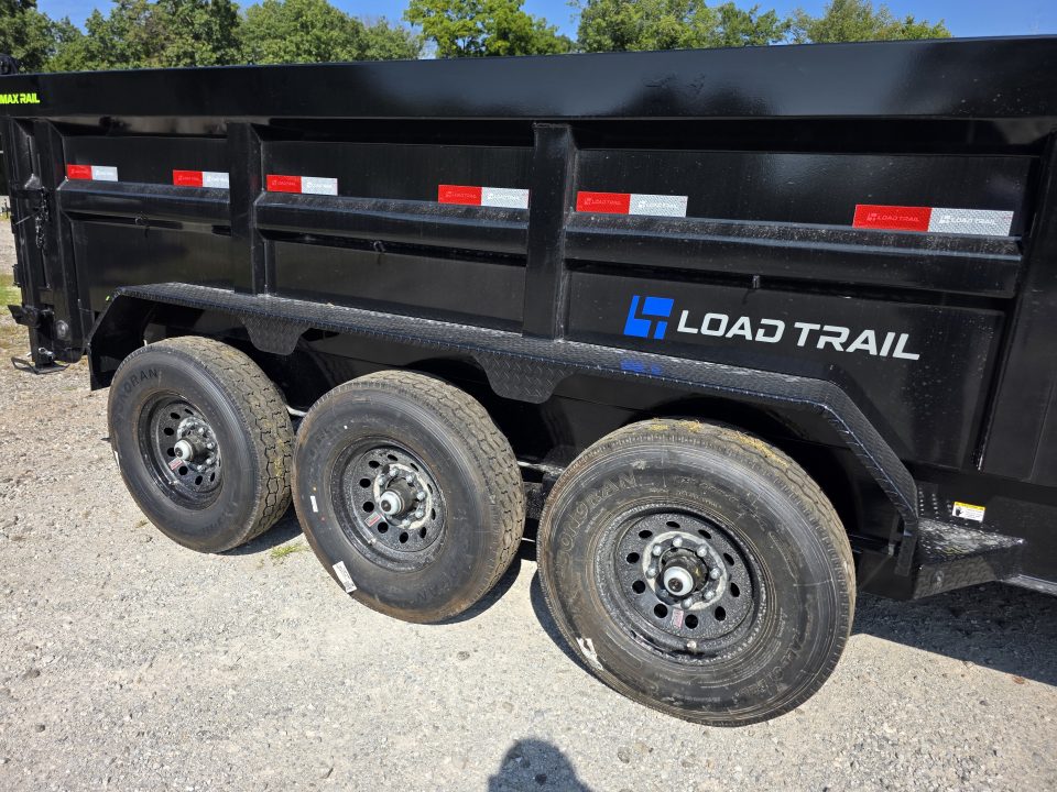 New 2027 Load Trail 83X16 21K COMMERCIAL 7GA FLOOR TELESCOPIC 36" HIGH SIDE COMMERCIAL 83 X 16 3FT Dump Trailer