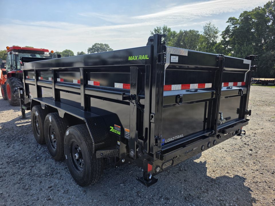New 2027 Load Trail 83X16 21K COMMERCIAL 7GA FLOOR TELESCOPIC 36" HIGH SIDE COMMERCIAL 83 X 16 3FT Dump Trailer